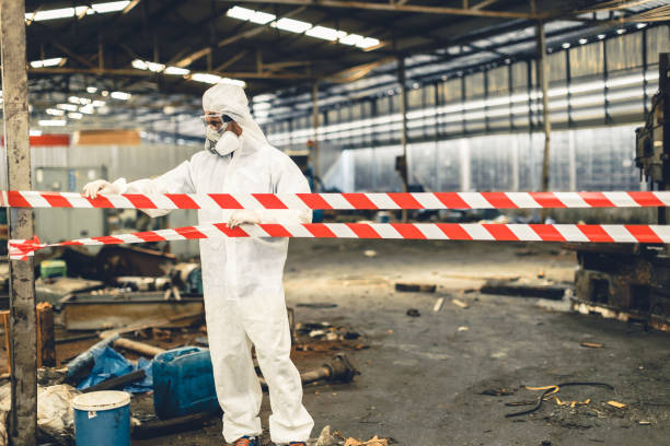 Professional Infectious Disease Decontamination technician working in Truro, MA